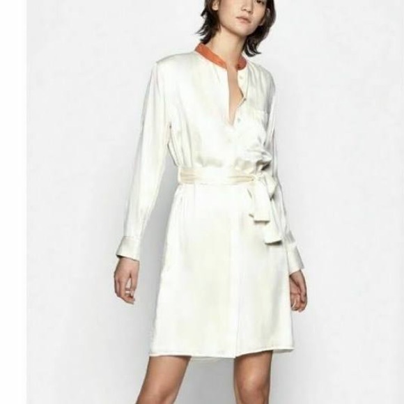EQUIPMENT SILK RAVENA SHIRT DRESS - Picture 1 of 10